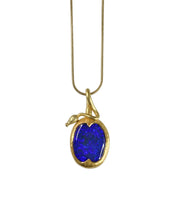 Load image into Gallery viewer, LOVESEED NECKLACE — BLACK OPAL