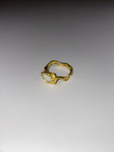 Load image into Gallery viewer, IRIS RING — WHITE OPAL