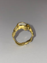 Load image into Gallery viewer, IRIS RING — WHITE OPAL