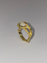 Load image into Gallery viewer, IRIS RING — WHITE OPAL