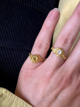 Load image into Gallery viewer, REEF RING — YELLOW AND WHITE DIAMONDS