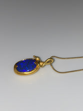 Load image into Gallery viewer, LOVESEED NECKLACE — BLACK OPAL
