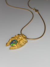Load image into Gallery viewer, ANGEL NECKLACE — BLACK OPAL