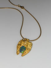 Load image into Gallery viewer, ANGEL NECKLACE — BLACK OPAL