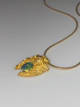 Load image into Gallery viewer, ANGEL NECKLACE — BLACK OPAL