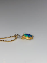 Load image into Gallery viewer, SPIDER NECKLACE — BLACK OPAL