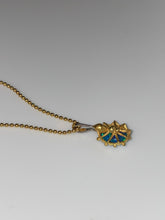 Load image into Gallery viewer, SPIDER NECKLACE — BLACK OPAL