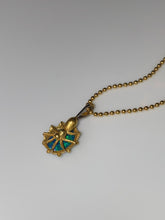 Load image into Gallery viewer, SPIDER NECKLACE — BLACK OPAL