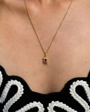 Load image into Gallery viewer, SUN RAY NECKLACE — TOURMALINE