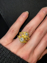 Load image into Gallery viewer, MONT BLANC RING — OLD MINE CUT DIAMOND