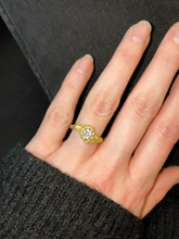 Load image into Gallery viewer, MONT BLANC RING — OLD MINE CUT DIAMOND