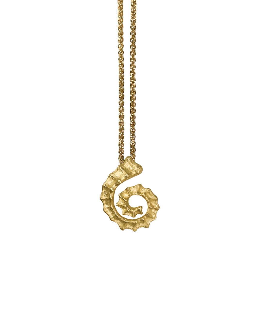 SEAHORSE NECKLACE — PALM CHAIN