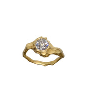 Load image into Gallery viewer, MONT BLANC RING — OLD MINE CUT DIAMOND