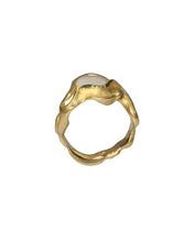 Load image into Gallery viewer, IRIS RING — WHITE OPAL