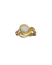 Load image into Gallery viewer, IRIS RING — WHITE OPAL