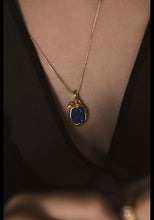 Load image into Gallery viewer, LOVESEED NECKLACE — BLACK OPAL