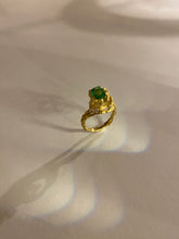 Load image into Gallery viewer, ENCHANTED FOREST RING — PARAIBA AND DIAMONDS