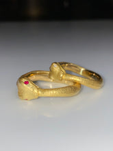 Load image into Gallery viewer, WEDDING BANDS — OUROBOROS