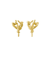 Load image into Gallery viewer, CORAL CHARM EARRINGS