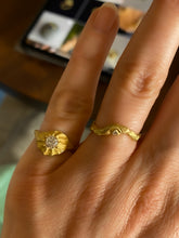 Load image into Gallery viewer, REEF RING — WHITE DIAMONDS