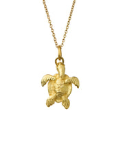 Load image into Gallery viewer, SEATURTLE NECKLACE — LARGE PENDANT