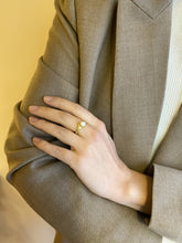 Load image into Gallery viewer, MONT BLANC RING — WHITE OPAL