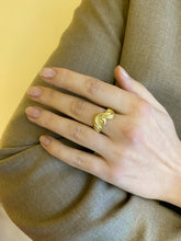 Load image into Gallery viewer, VOLUTE RING — DIAMONDS