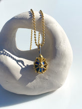 Load image into Gallery viewer, SPIDER NECKLACE — BLACK OPAL