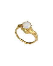 Load image into Gallery viewer, MONT BLANC RING — WHITE OPAL