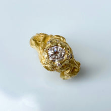 Load image into Gallery viewer, VOLCANO RING — DIAMONDS