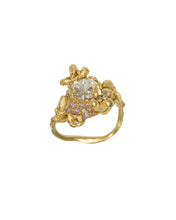 Load image into Gallery viewer, ALOHA RING — WHITE AND PINK DIAMONDS