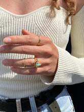 Load image into Gallery viewer, LIQUID LACE RING — OPAL, RUBY & DIAMOND