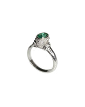 Load image into Gallery viewer, GLACIER RING — WHITE GOLD, PARAIBA AND DIAMONDS