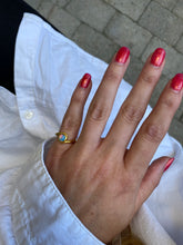 Load image into Gallery viewer, FLARE RING — OPAL