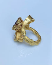 Load image into Gallery viewer, RED OAK RING — RUBY AND DIAMONDS