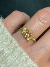 Load image into Gallery viewer, BLISS RING — MORGANITE AND DIAMONDS