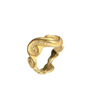 Load image into Gallery viewer, VOLUTE RING — DIAMONDS