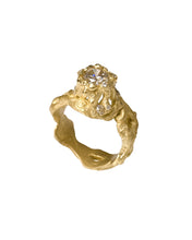 Load image into Gallery viewer, VOLCANO RING — DIAMONDS