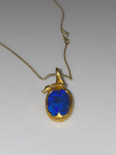 Load image into Gallery viewer, LOVESEED NECKLACE — BLACK OPAL
