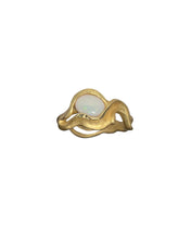 Load image into Gallery viewer, IRIS RING — WHITE OPAL
