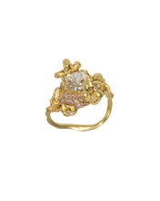 Load image into Gallery viewer, ALOHA RING — WHITE AND PINK DIAMONDS
