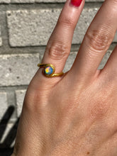 Load image into Gallery viewer, FLARE RING — OPAL
