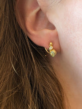 Load image into Gallery viewer, LIQUID EARRINGS — OPAL AND DIAMONDS
