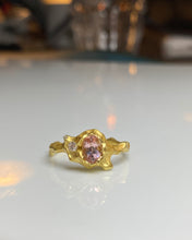Load image into Gallery viewer, BLISS RING — MORGANITE AND DIAMONDS
